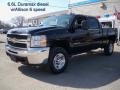 2010 Black Chevrolet Silverado 2500HD LT Crew Cab 4x4  photo #1