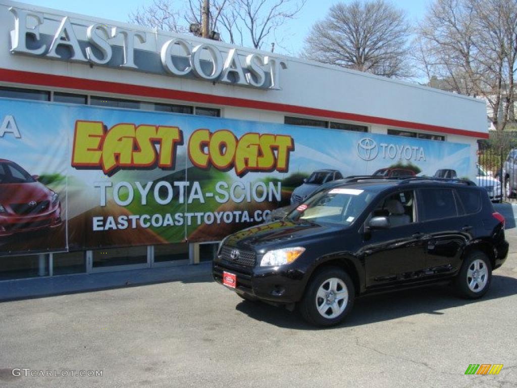 2007 RAV4 4WD - Black / Ash Gray photo #1
