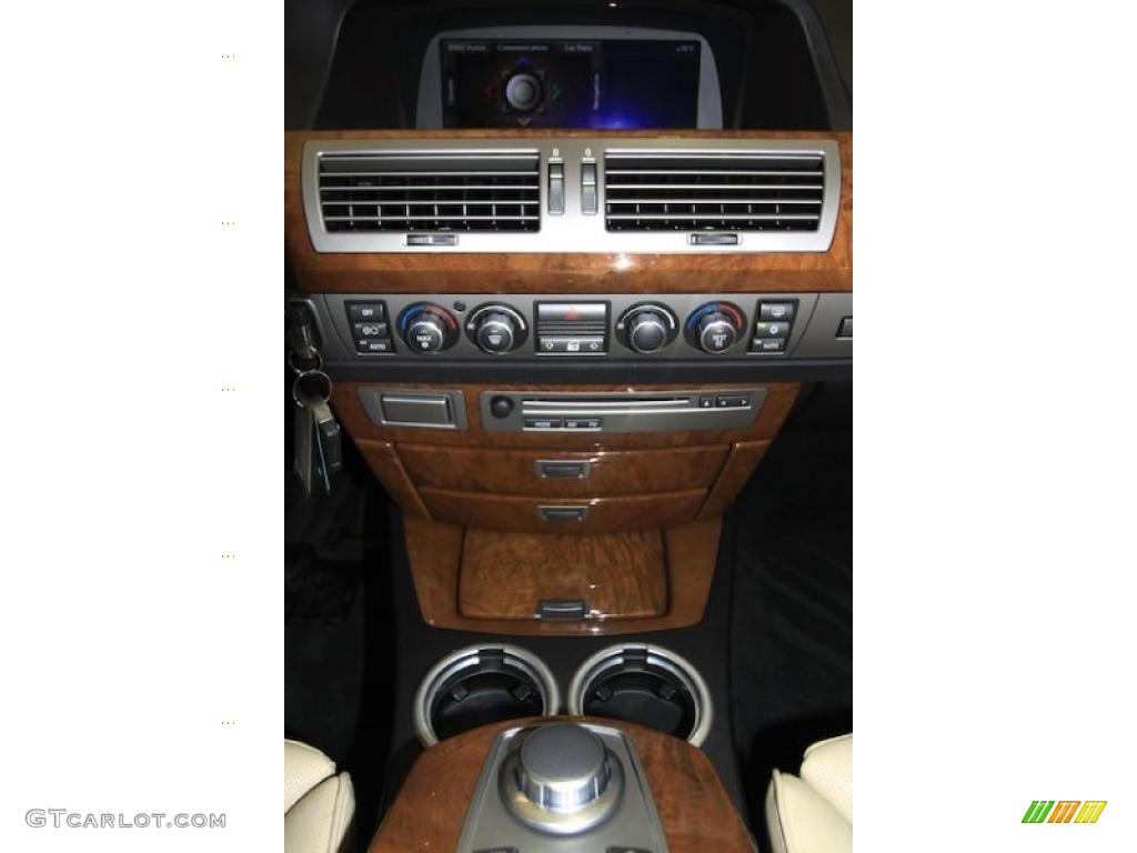2007 7 Series 750Li Sedan - Monaco Blue Metallic / Cream Beige photo #6