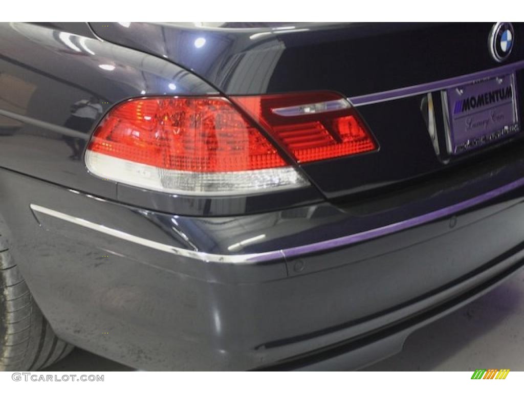 2007 7 Series 750Li Sedan - Monaco Blue Metallic / Cream Beige photo #16