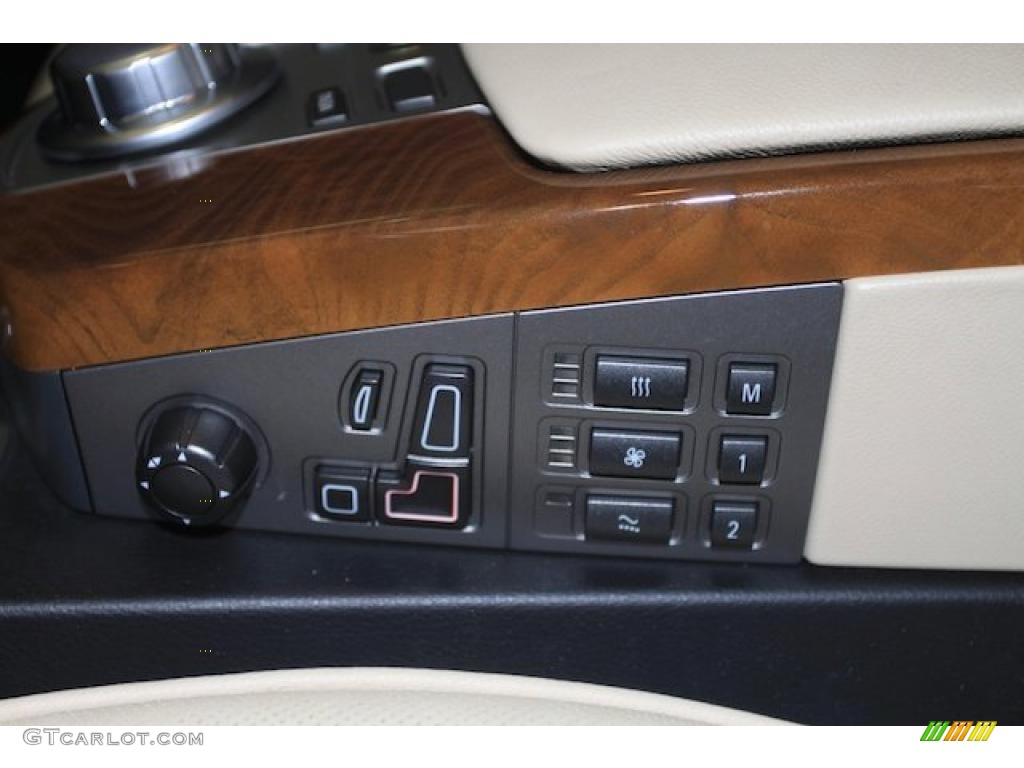 2007 7 Series 750Li Sedan - Monaco Blue Metallic / Cream Beige photo #21