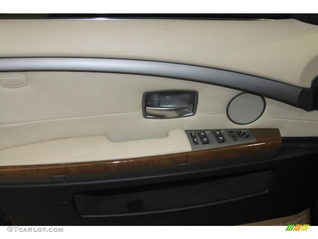2007 7 Series 750Li Sedan - Monaco Blue Metallic / Cream Beige photo #22