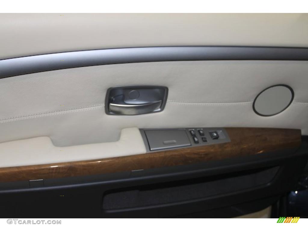 2007 7 Series 750Li Sedan - Monaco Blue Metallic / Cream Beige photo #32
