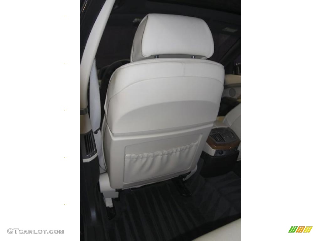 2007 7 Series 750Li Sedan - Monaco Blue Metallic / Cream Beige photo #33