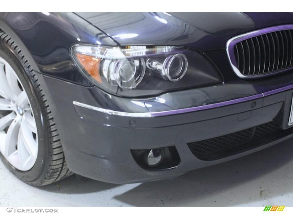 2007 7 Series 750Li Sedan - Monaco Blue Metallic / Cream Beige photo #48