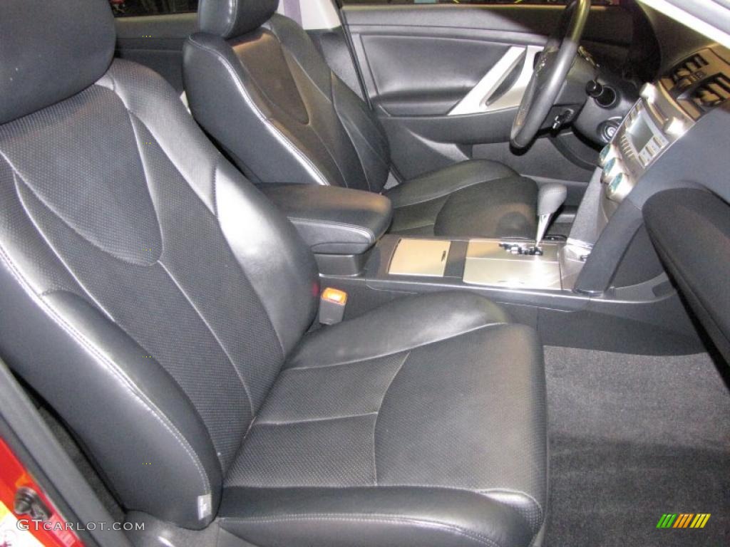 2007 Camry SE V6 - Barcelona Red Metallic / Dark Charcoal photo #11