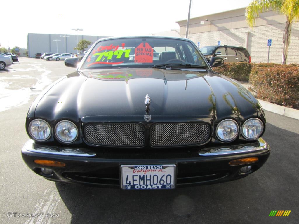 1999 XJ XJR - Anthracite Pearl / Charcoal photo #2