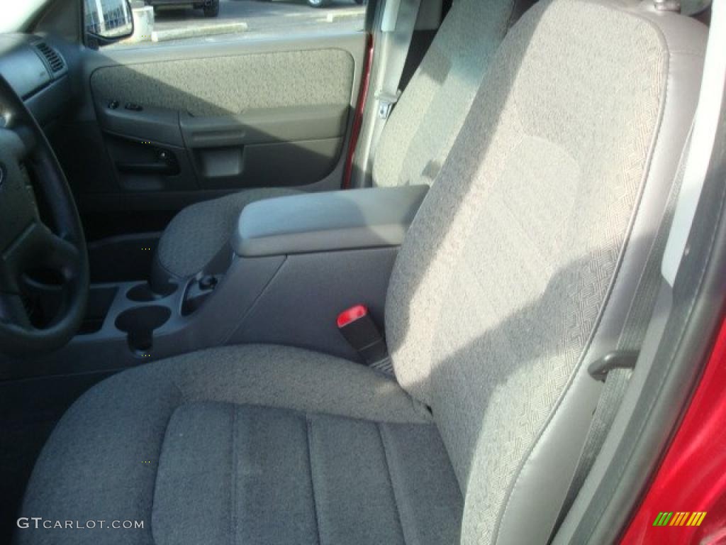 2004 Explorer XLS 4x4 - Redfire Metallic / Graphite photo #10