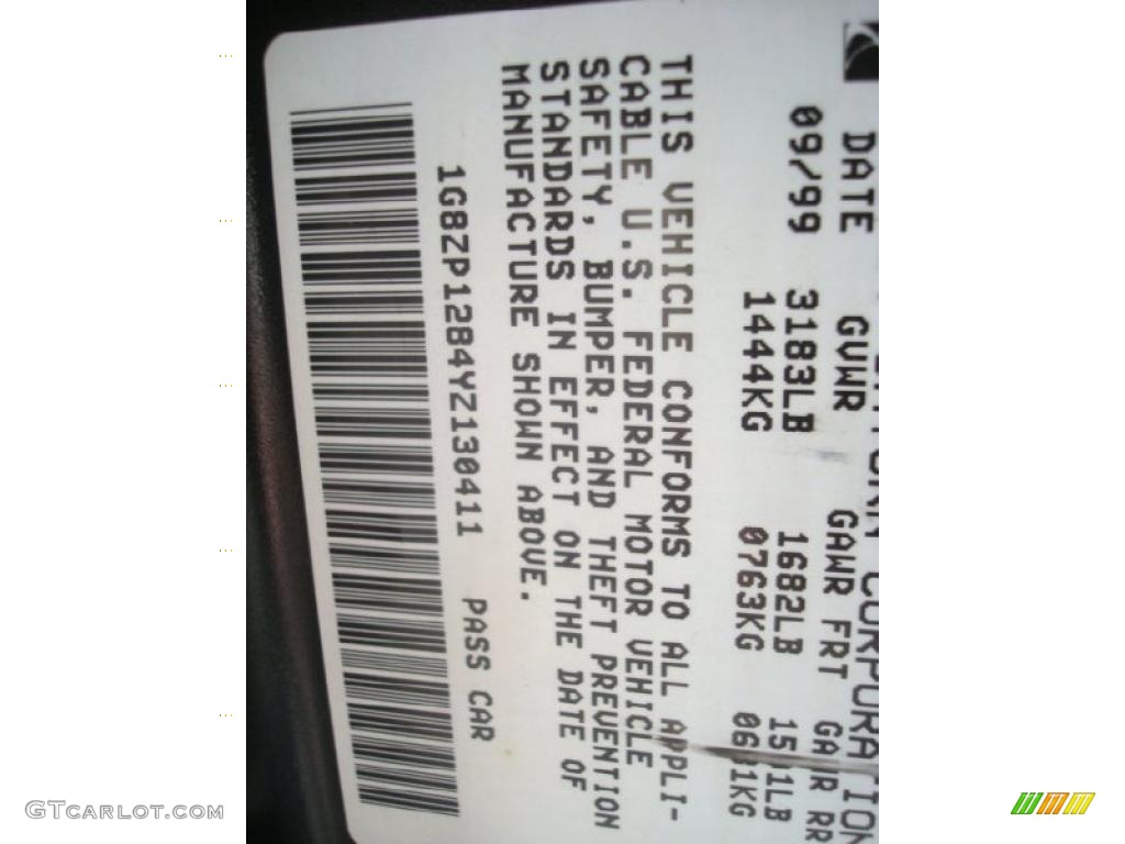 2000 S Series SC1 Coupe - Blackberry / Gray photo #14