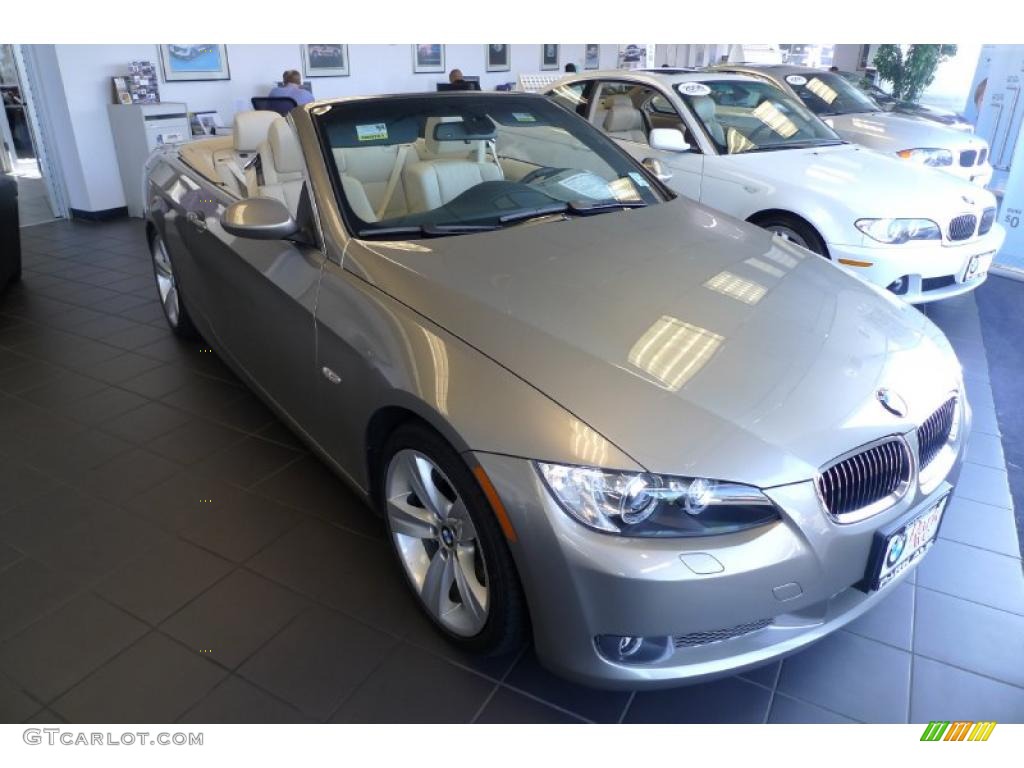 2008 3 Series 335i Convertible - Platinum Bronze Metallic / Oyster photo #14