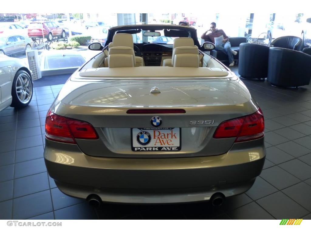 2008 3 Series 335i Convertible - Platinum Bronze Metallic / Oyster photo #15