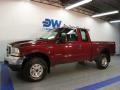 Dark Toreador Red Metallic - F350 Super Duty XLT SuperCab 4x4 Photo No. 2