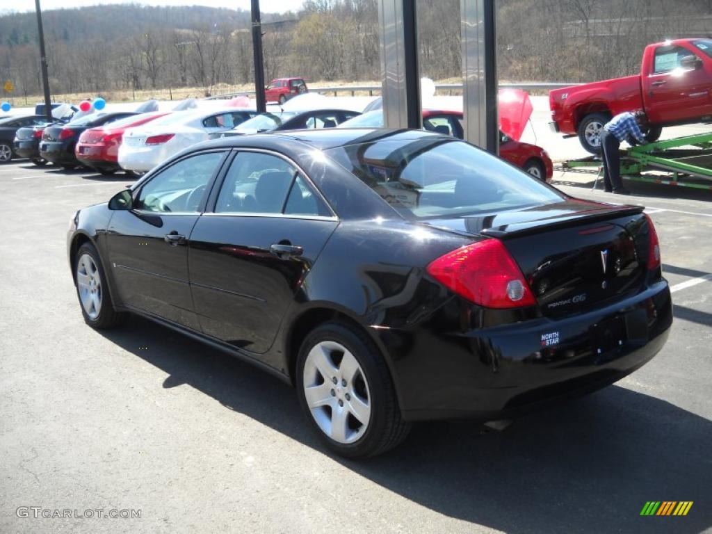 2007 G6 Sedan - Black / Ebony photo #4