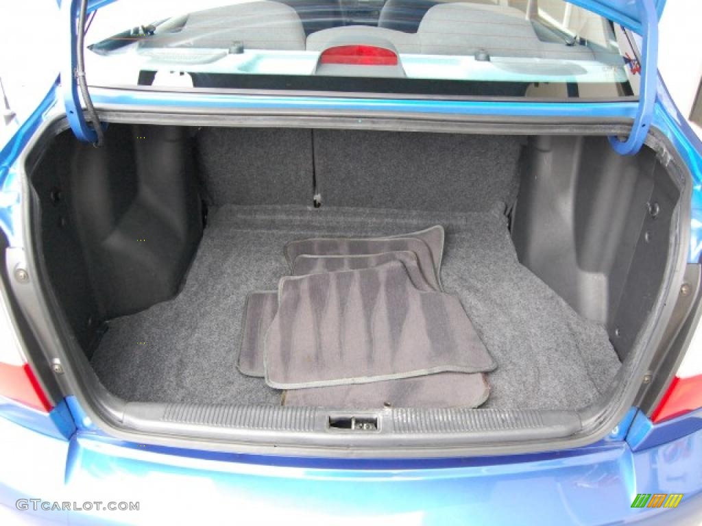 2002 Accent GL Sedan - Coastal Blue / Gray photo #10