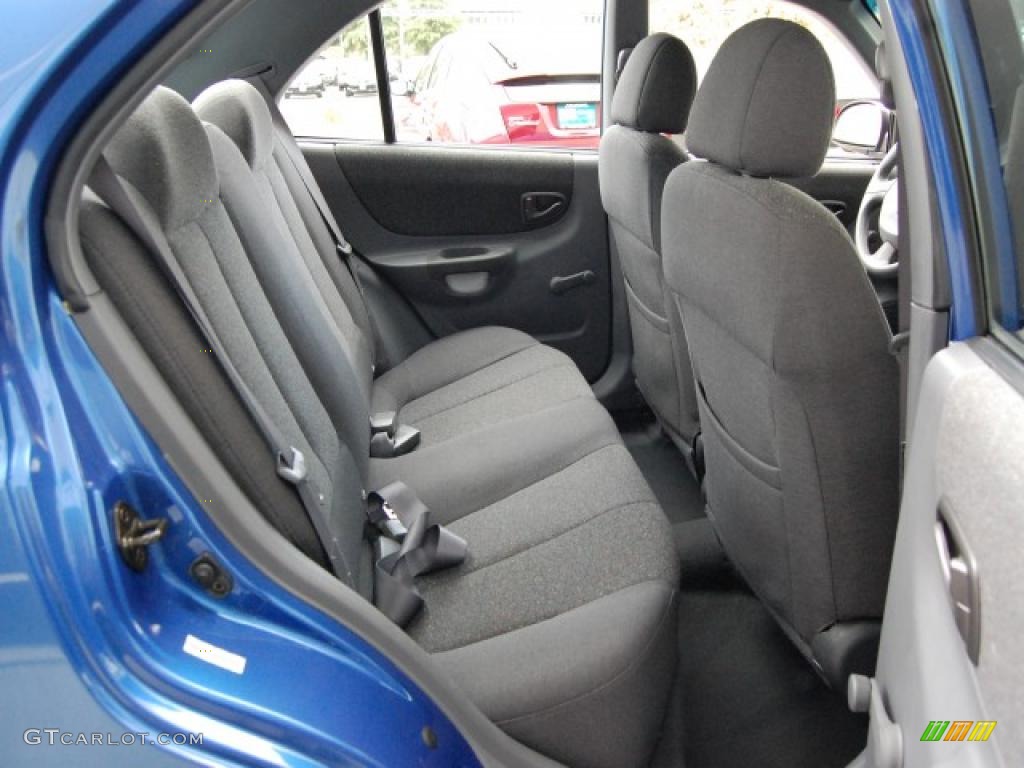 2002 Accent GL Sedan - Coastal Blue / Gray photo #15