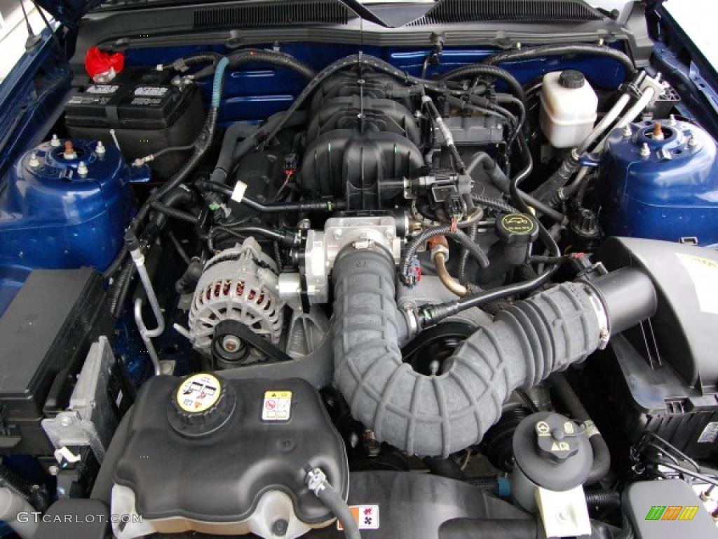 2007 Mustang V6 Premium Coupe - Vista Blue Metallic / Charcoal photo #9