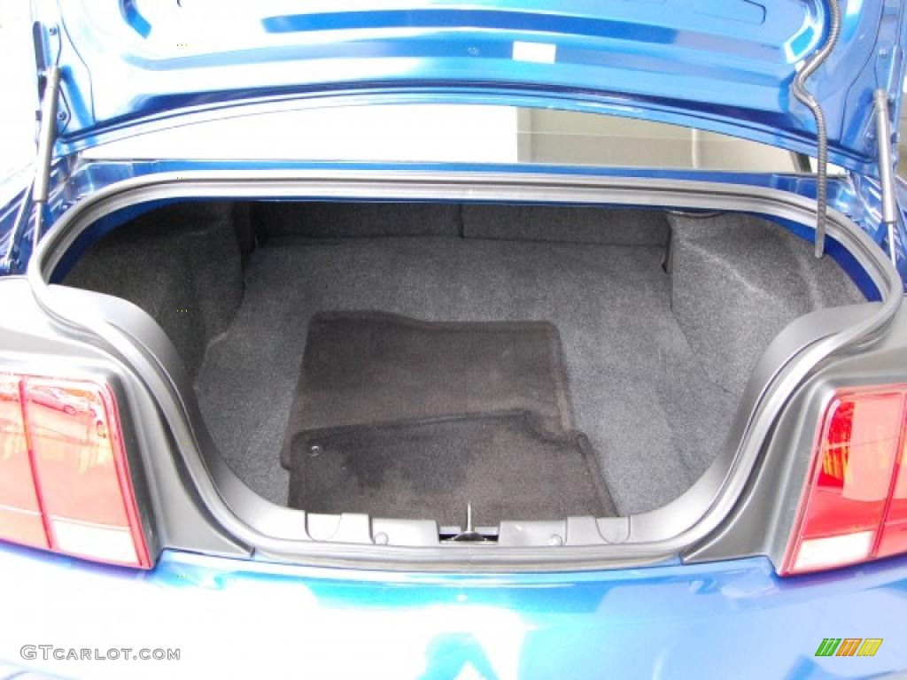 2007 Mustang V6 Premium Coupe - Vista Blue Metallic / Charcoal photo #10