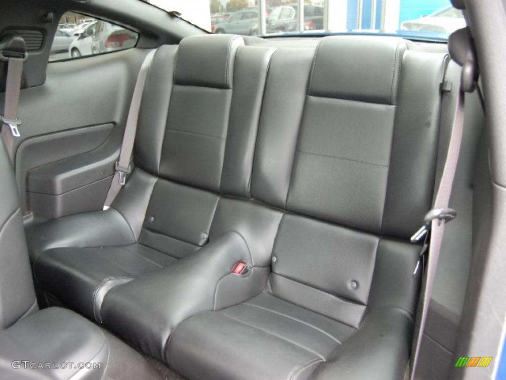 2007 Mustang V6 Premium Coupe - Vista Blue Metallic / Charcoal photo #11