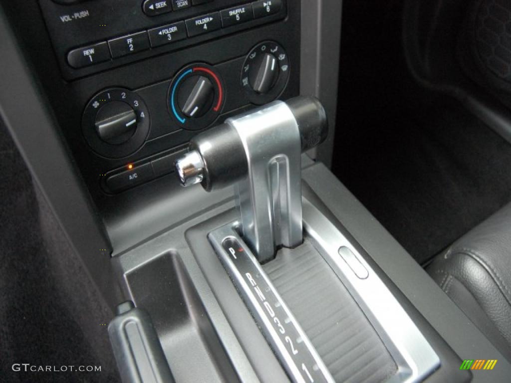 2007 Mustang V6 Premium Coupe - Vista Blue Metallic / Charcoal photo #21