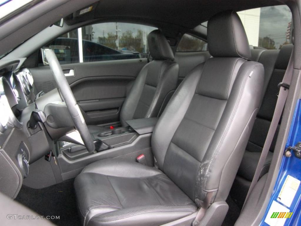 2007 Mustang V6 Premium Coupe - Vista Blue Metallic / Charcoal photo #22