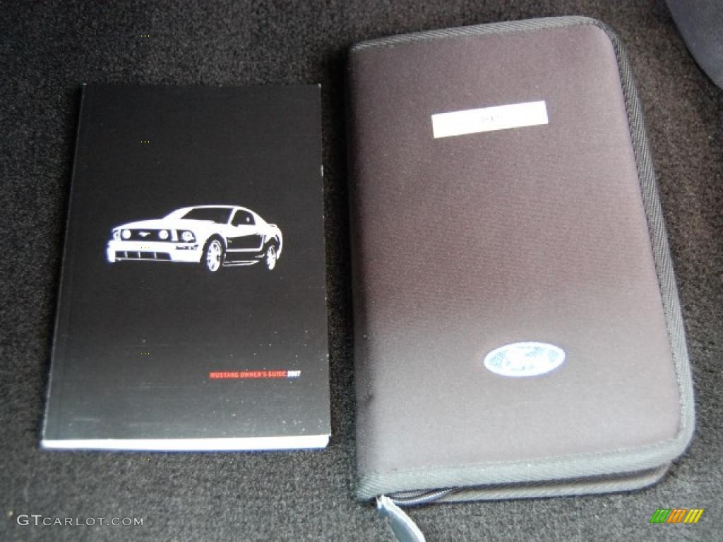 2007 Mustang V6 Premium Coupe - Vista Blue Metallic / Charcoal photo #24