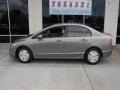 Galaxy Gray Metallic - Civic Hybrid Sedan Photo No. 6