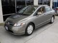 Galaxy Gray Metallic - Civic Hybrid Sedan Photo No. 7