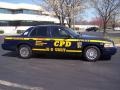 2004 Dark Blue Pearl Metallic Ford Crown Victoria Police Interceptor  photo #14