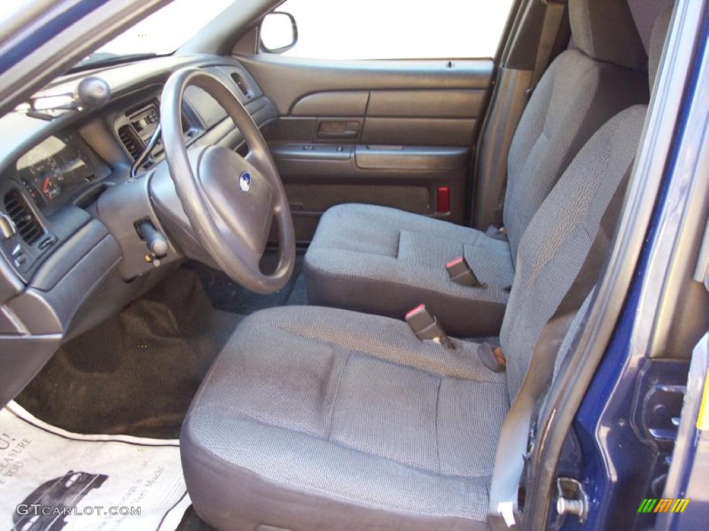 2004 Crown Victoria Police Interceptor - Dark Blue Pearl Metallic / Dark Charcoal photo #47