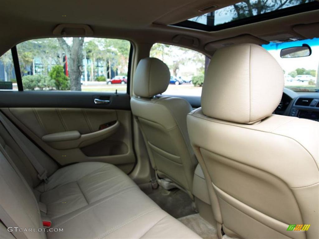 2007 Accord EX-L V6 Sedan - Desert Mist Metallic / Ivory photo #13
