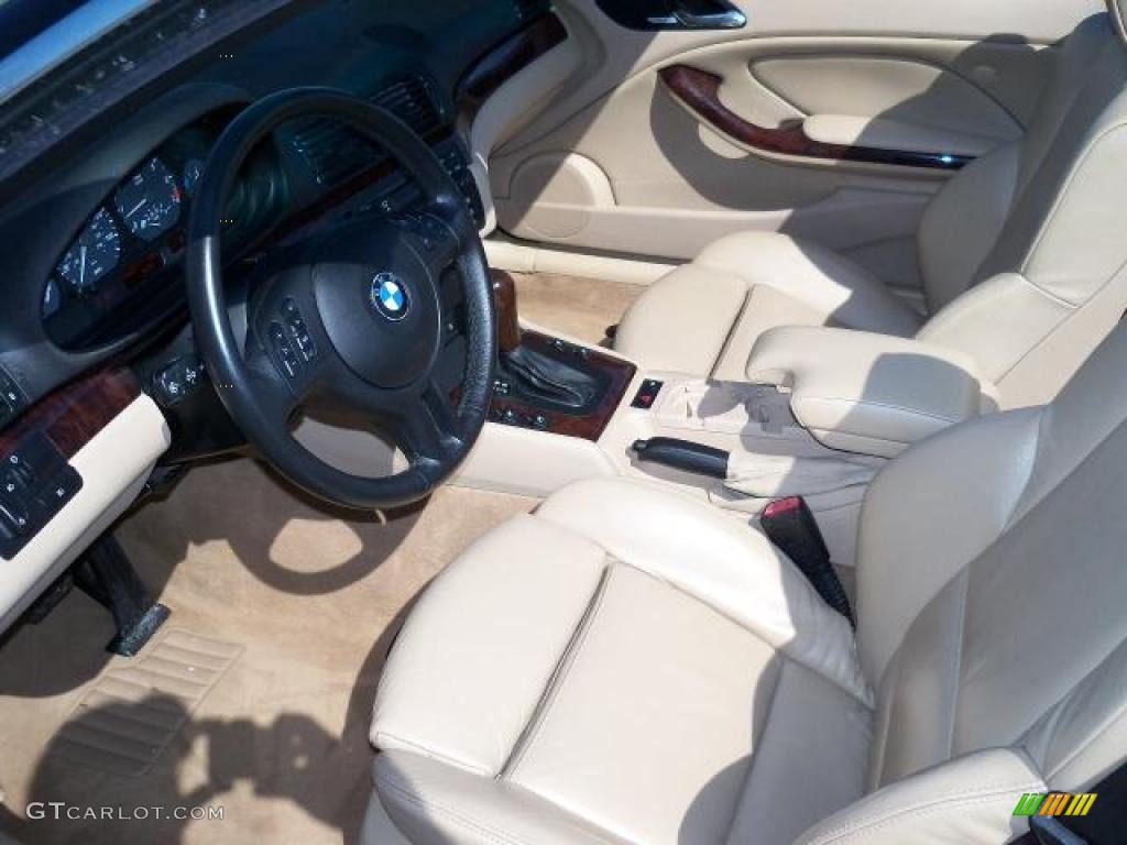 2006 3 Series 325i Convertible - Jet Black / Beige photo #17