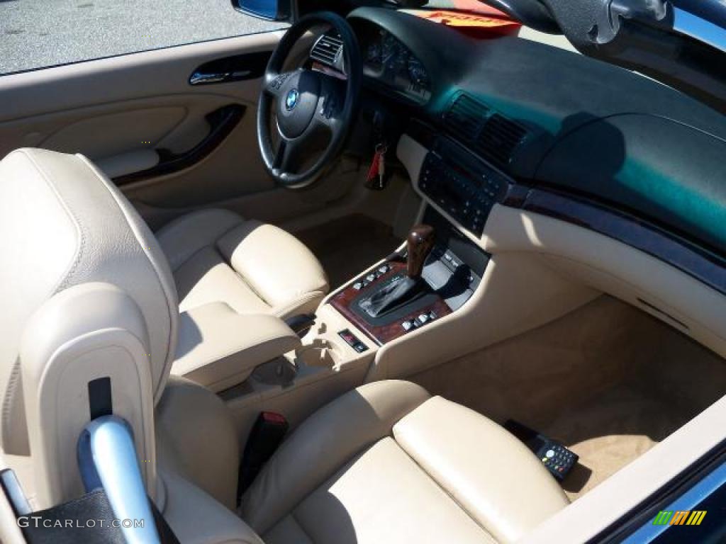 2006 3 Series 325i Convertible - Jet Black / Beige photo #22