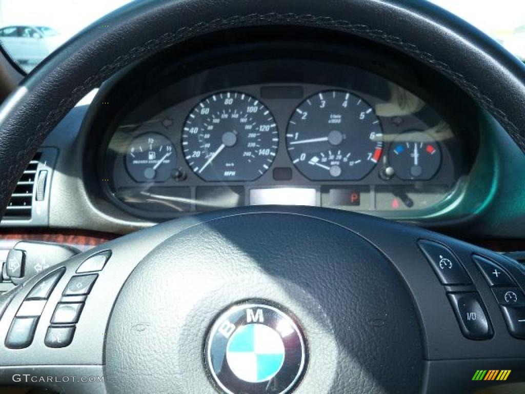 2006 3 Series 325i Convertible - Jet Black / Beige photo #29