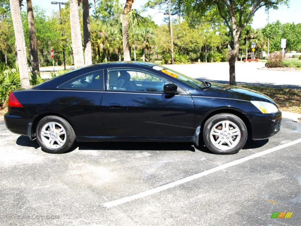 2006 Accord EX Coupe - Nighthawk Black Pearl / Black photo #2