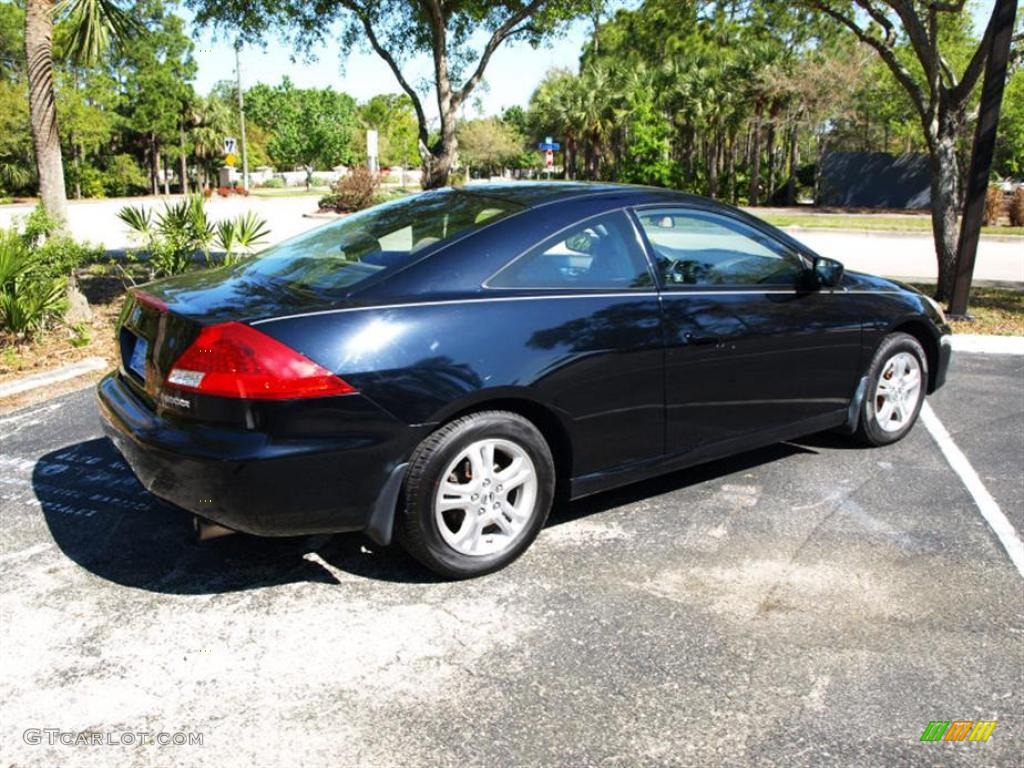2006 Accord EX Coupe - Nighthawk Black Pearl / Black photo #3