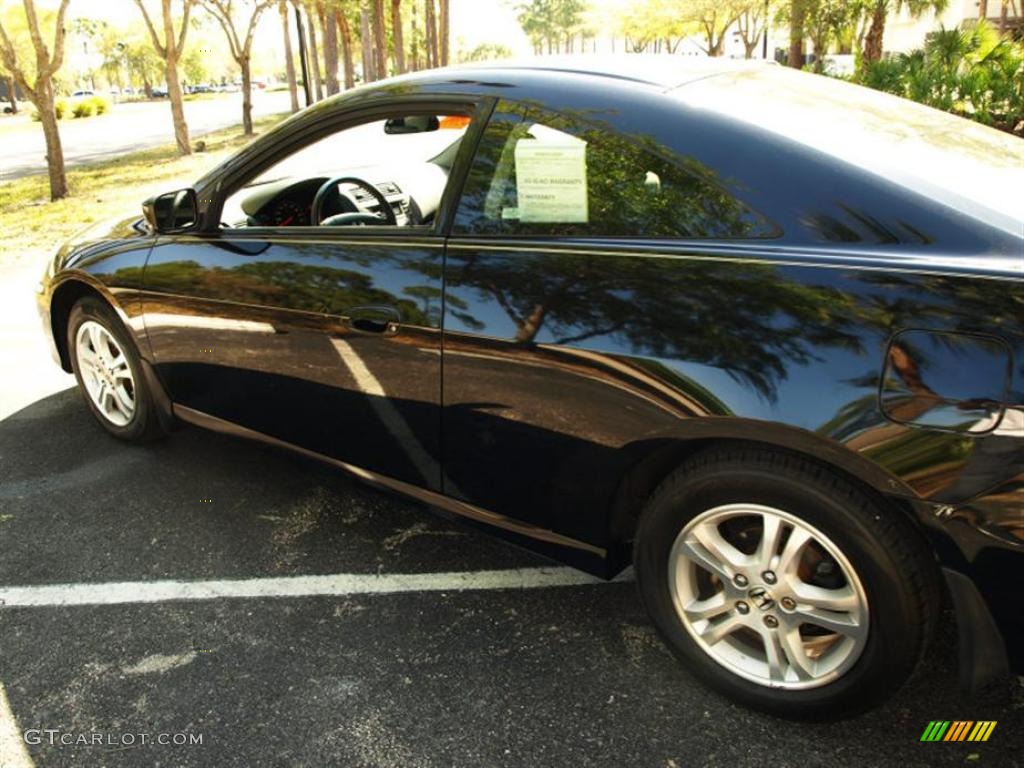 2006 Accord EX Coupe - Nighthawk Black Pearl / Black photo #6