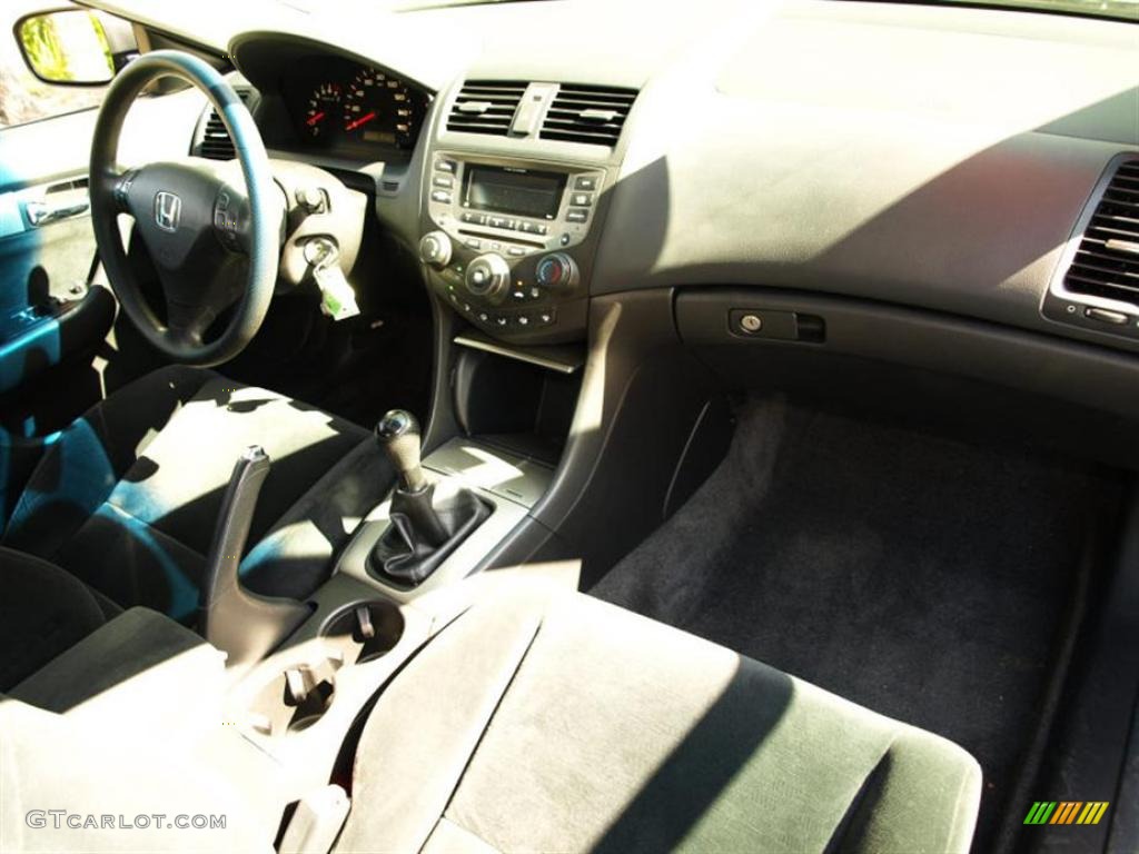 2006 Accord EX Coupe - Nighthawk Black Pearl / Black photo #9