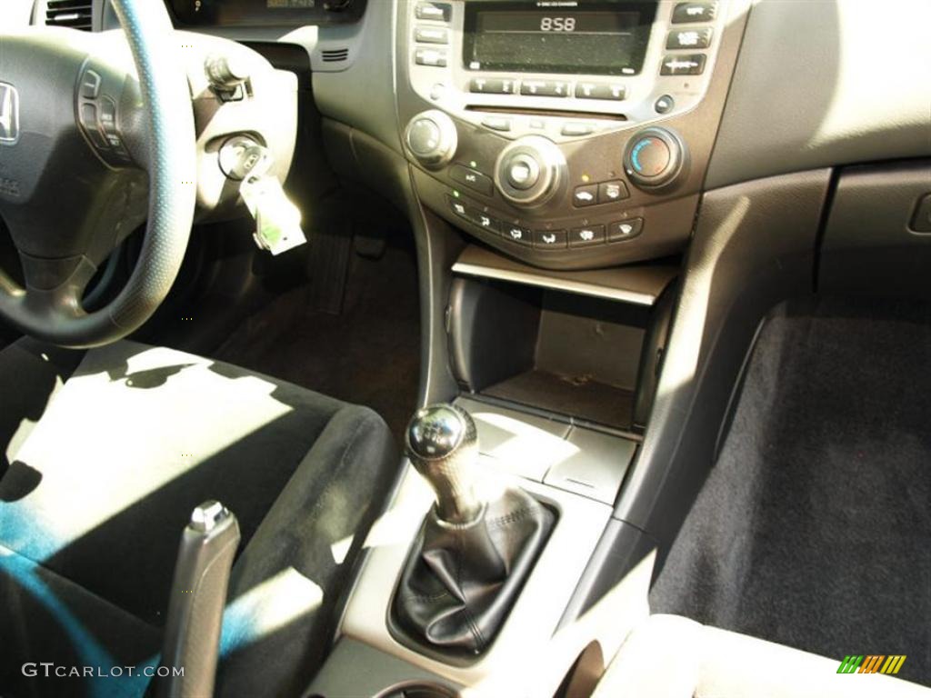 2006 Accord EX Coupe - Nighthawk Black Pearl / Black photo #11