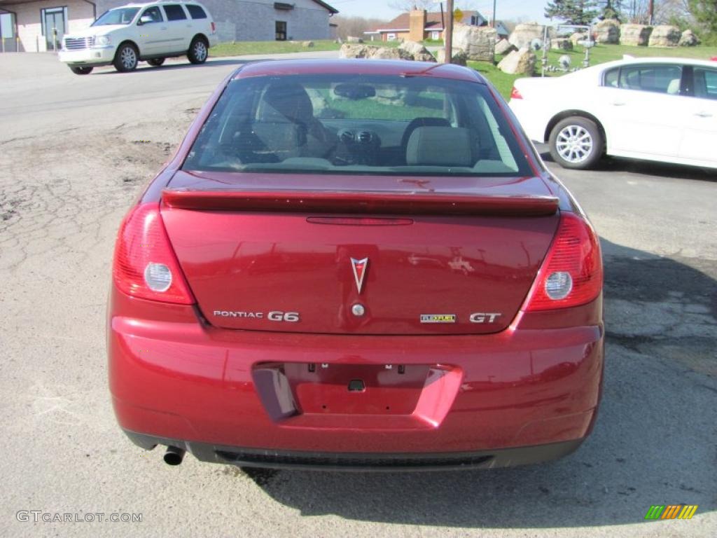2010 G6 GT Sedan - Performance Red Metallic / Ebony photo #3
