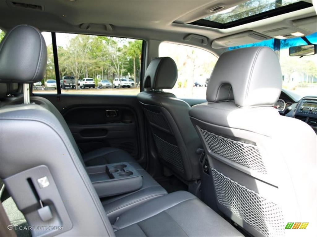 2007 Pilot EX-L - Nimbus Gray Metallic / Gray photo #13