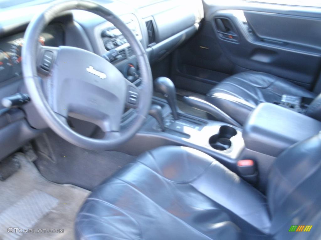 2001 Grand Cherokee Laredo 4x4 - Black / Agate photo #6