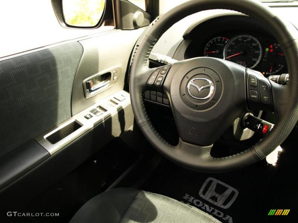 2008 MAZDA5 Touring - Galaxy Gray / Black photo #10