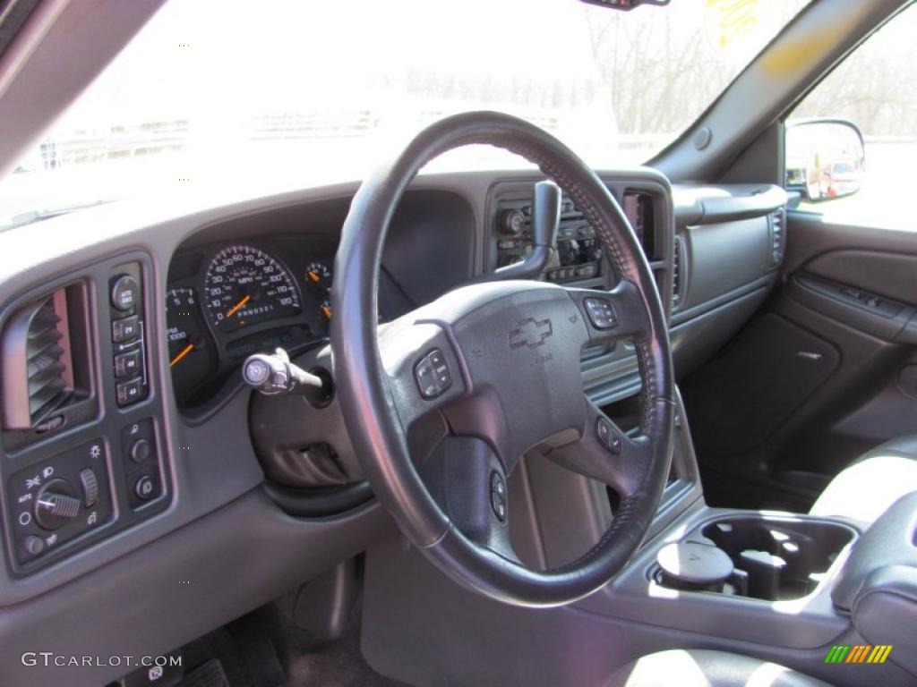 2006 Silverado 1500 LT Crew Cab 4x4 - Graystone Metallic / Dark Charcoal photo #8