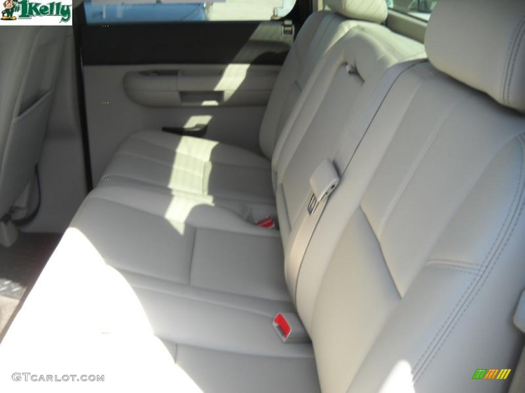 2009 Silverado 1500 LT Z71 Crew Cab 4x4 - Blue Granite Metallic / Light Titanium photo #13