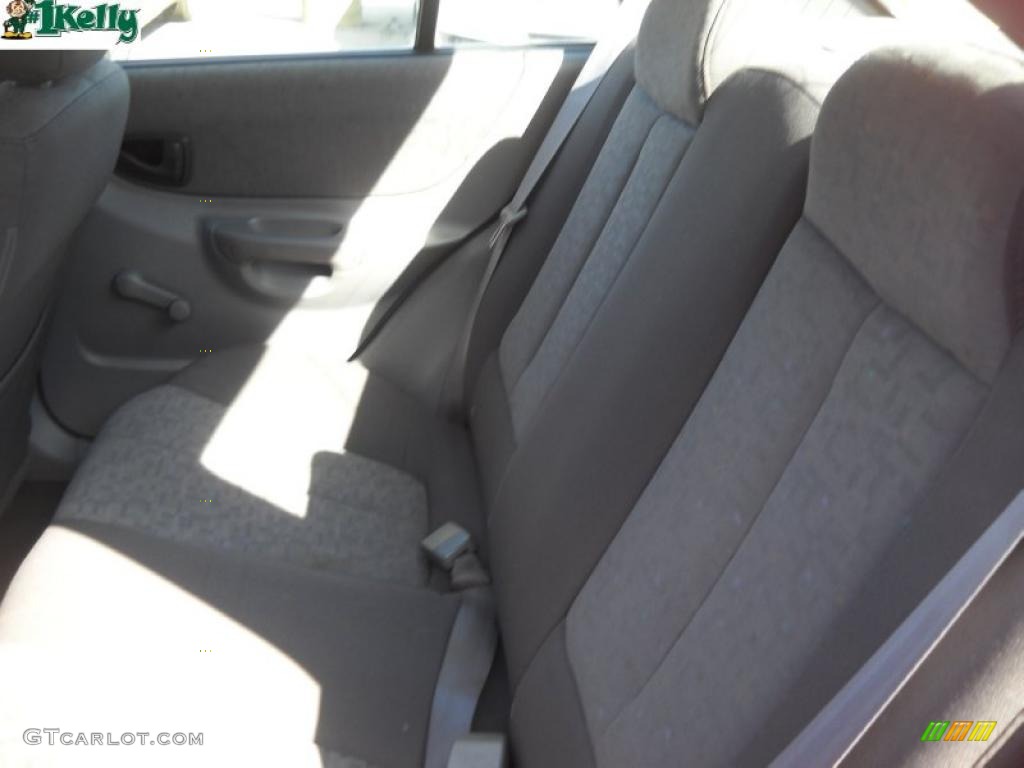2005 Accent GLS Sedan - Retro Red / Gray photo #13