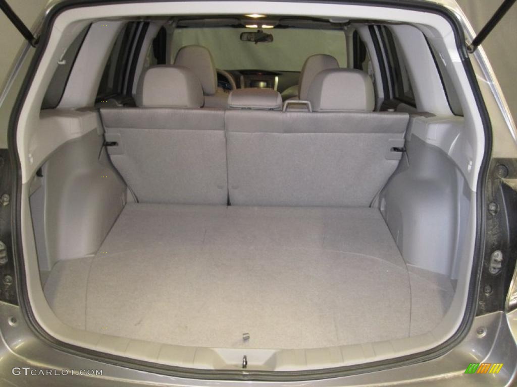 2009 Forester 2.5 X Premium - Steel Silver Metallic / Platinum photo #5