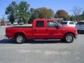 2006 Red Clearcoat Ford F250 Super Duty XLT Crew Cab  photo #4