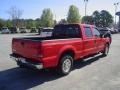 2006 Red Clearcoat Ford F250 Super Duty XLT Crew Cab  photo #5