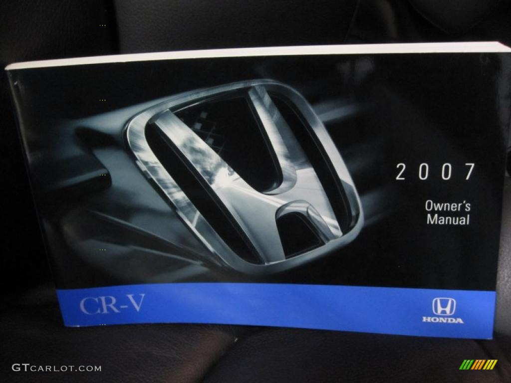 2007 CR-V EX-L 4WD - Royal Blue Pearl / Black photo #9