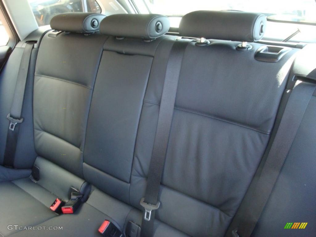 2008 3 Series 328xi Wagon - Sparkling Graphite Metallic / Black photo #16